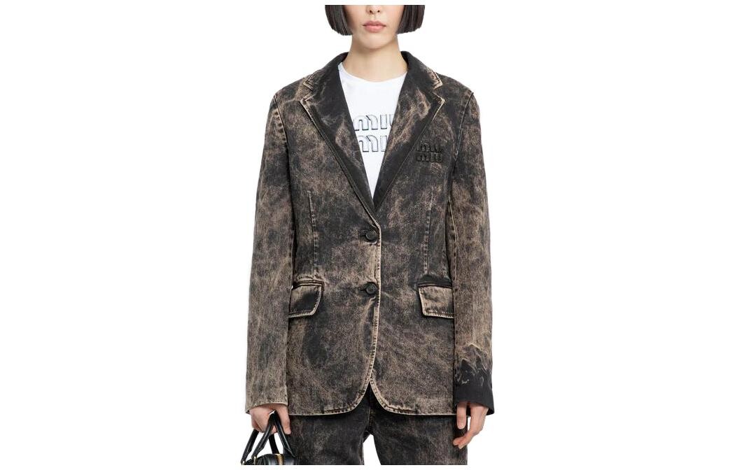 Пиджак женский Miu Miu, черный 
Пиджак женский Miu Miu, черный