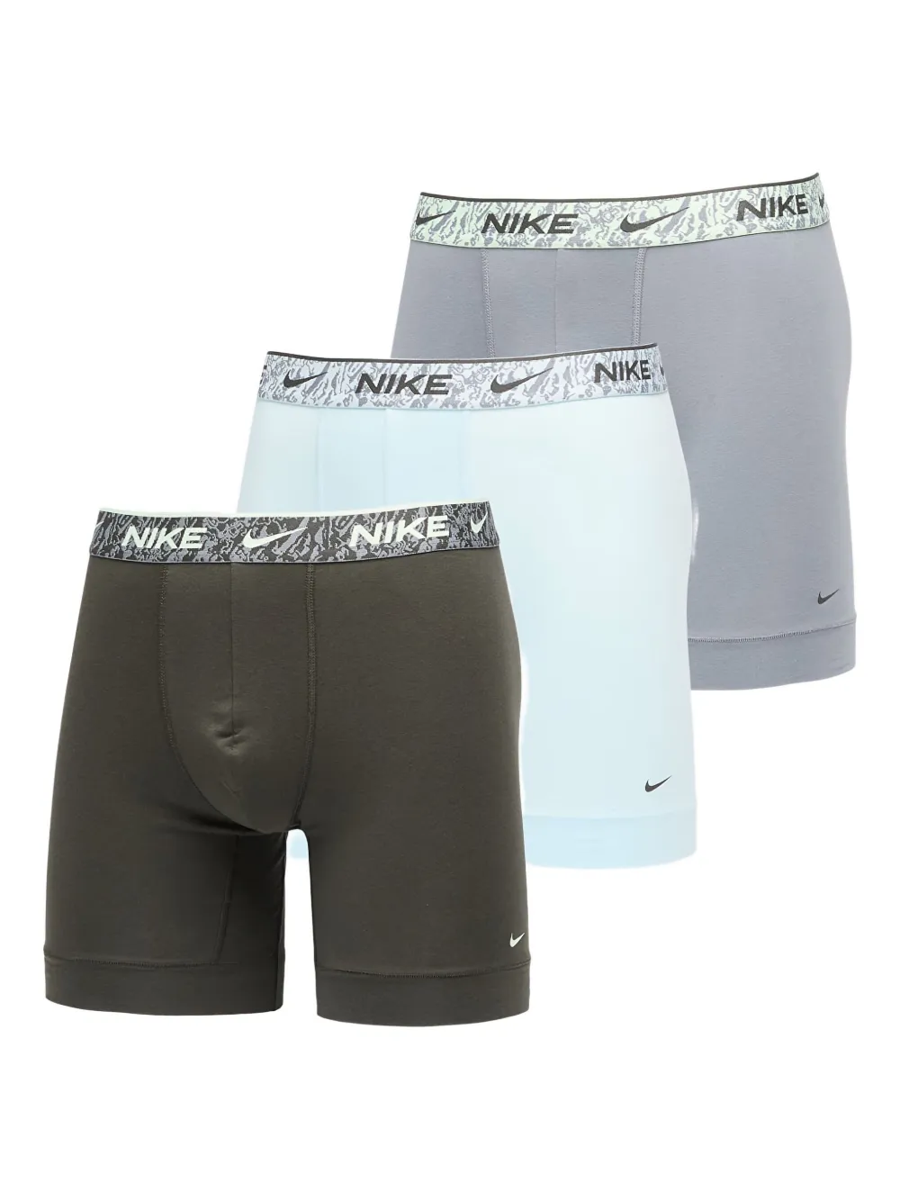 Боксеры-трусы Dri-Fit с логотипом (упаковка из трех шт.) Nike, мультиколор 
Боксеры-трусы Dri-Fit с логотипом (упаковка из трех шт.) Nike, мультиколор