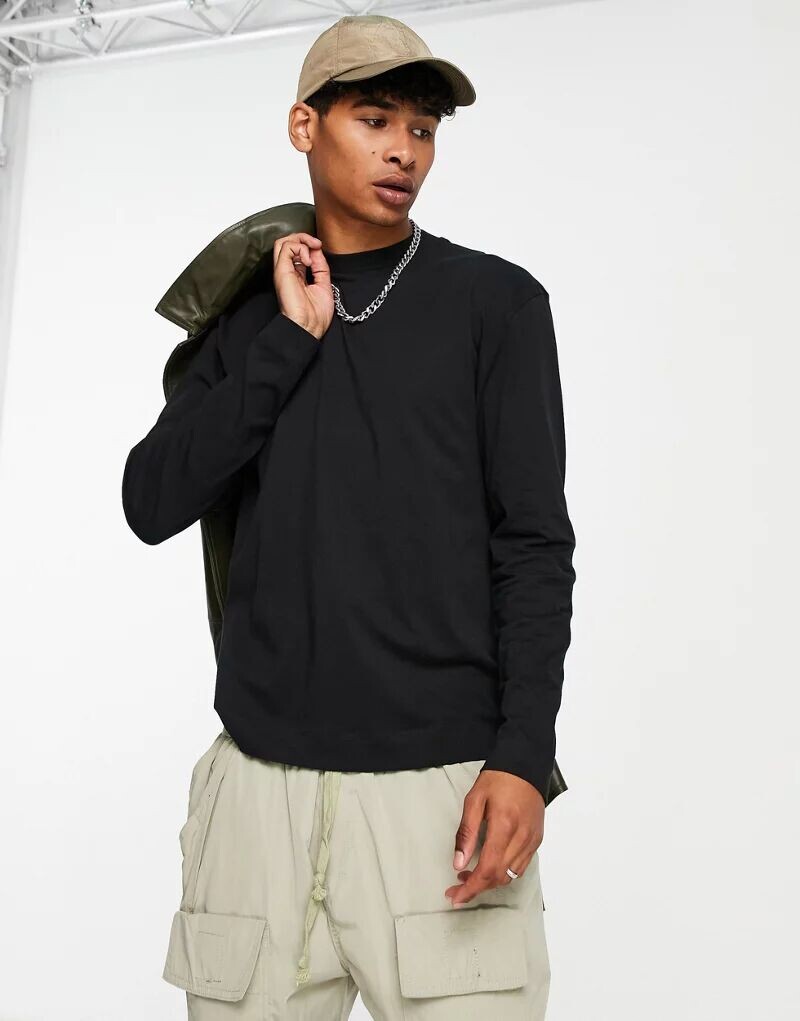 COLLUSION – рубашка с длинным рукавом черного цвета
COLLUSION – рубашка с длинным рукавом черного цвета