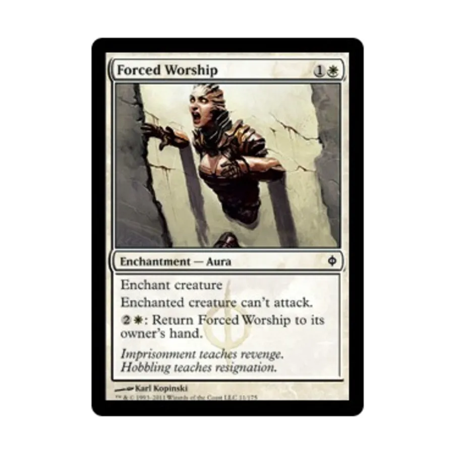 CCG Принудительное поклонение (С), MTG - New Phyrexia
CCG Принудительное поклонение (С), MTG - New Phyrexia