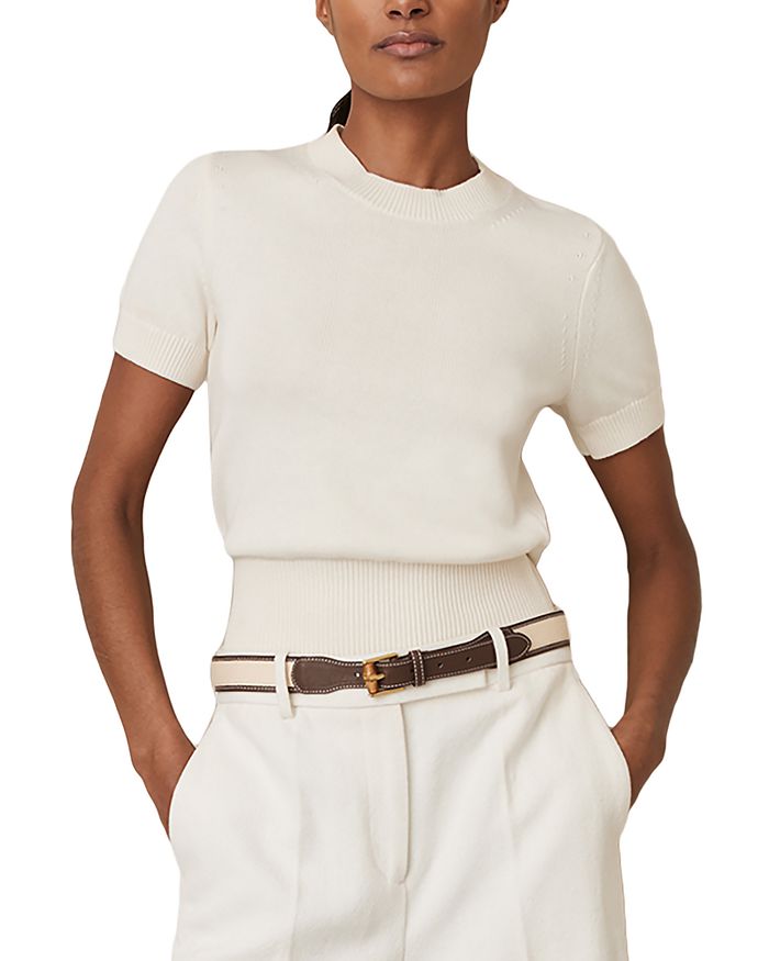 Анита Вязаный Свитер с Круглым Вырезом REISS, слоновая кость/кремовый
Анита Вязаный Свитер с Круглым Вырезом REISS, слоновая кость/кремовый