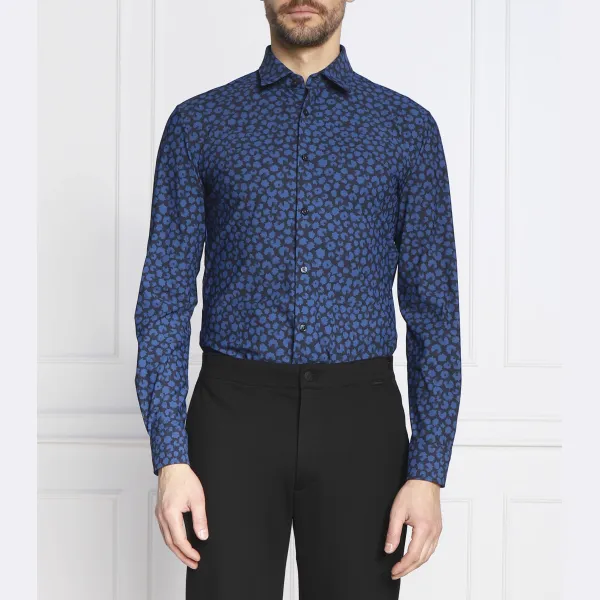 Рубашка узкого кроя Boss, синий
Рубашка узкого кроя Boss, синий