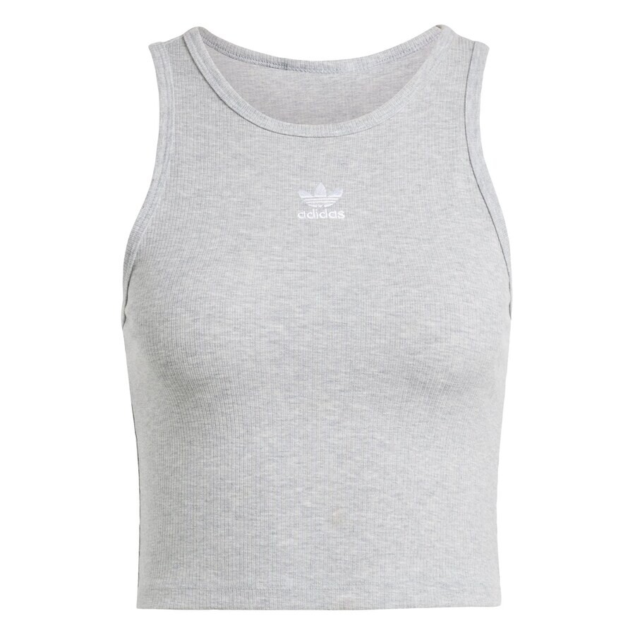 Топ ADIDAS ORIGINALS Top Essentials, цвет mottled grey 
Топ ADIDAS ORIGINALS Top Essentials, цвет mottled grey
