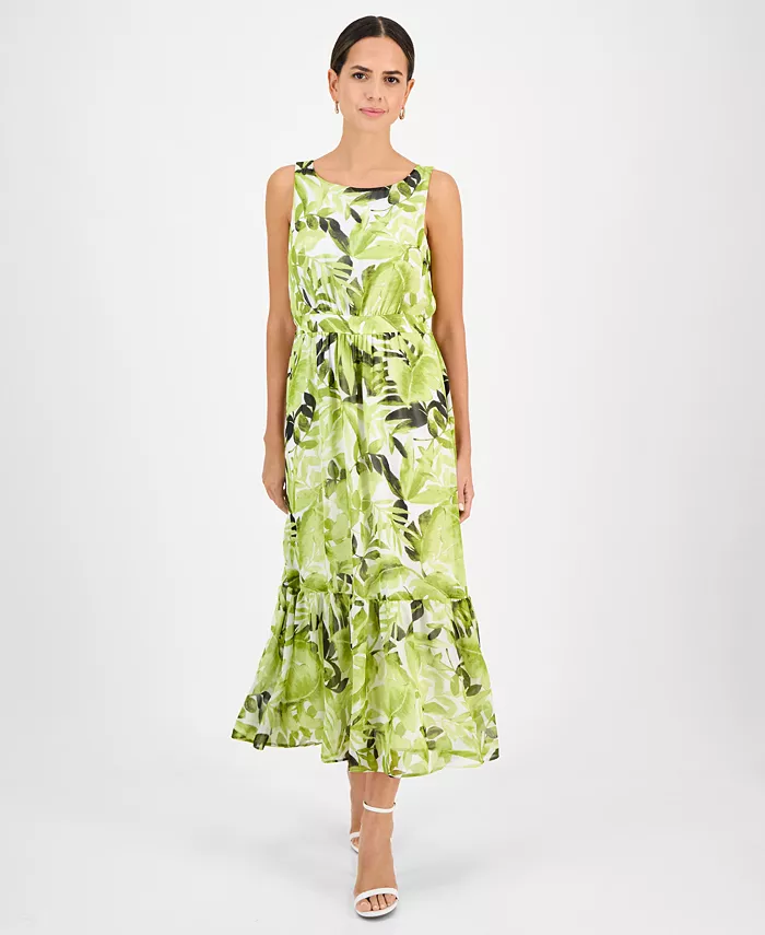 Женское миди-платье без рукавов с принтом, Regular & Petite Kasper, зеленый
Женское миди-платье без рукавов с принтом, Regular & Petite Kasper, зеленый