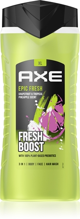 Гель для душа для лица Axe Epic Fresh, 400 ml
Гель для душа для лица Axe Epic Fresh, 400 ml