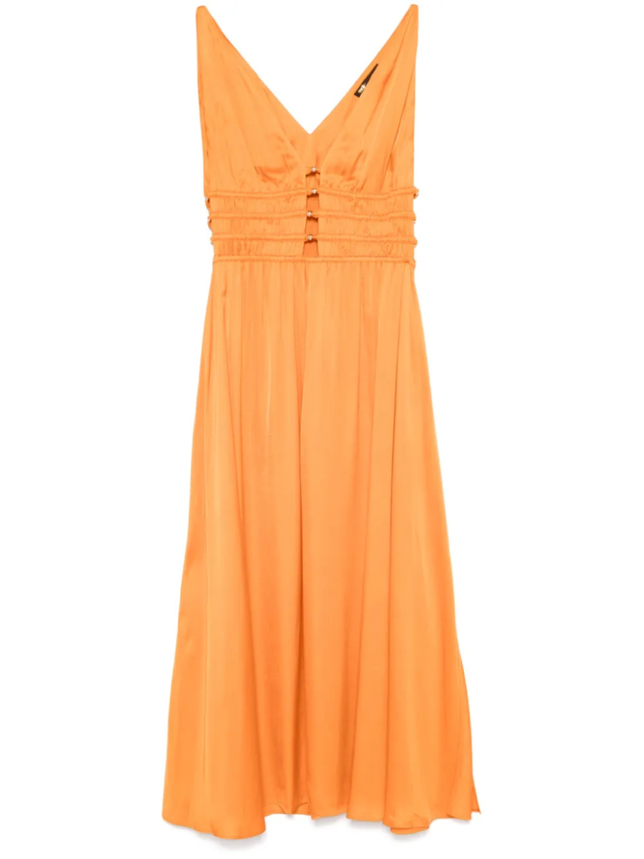 Платье миди Maje с V-образным вырезом, оранжевый
Платье миди Maje с V-образным вырезом, оранжевый