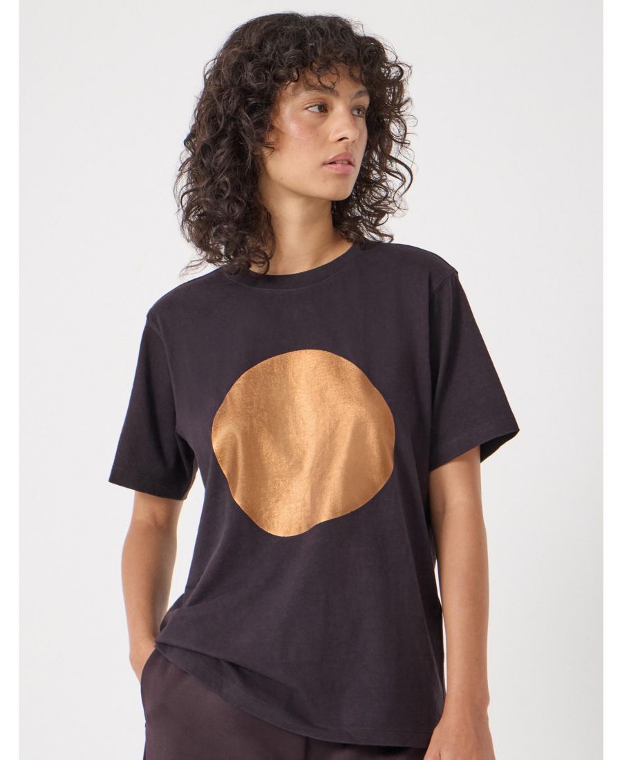 Женская хлопковая футболка с металлизированным принтом Hush, Plum purple, Фиолетовый, Женская хлопковая футболка с металлизированным принтом Hush, Plum purple
Женская хлопковая футболка с металлизированным принтом Hush, Plum purple, Фиолетовый, Женская хлопковая футболка с металлизированным принтом Hush, Plum purple