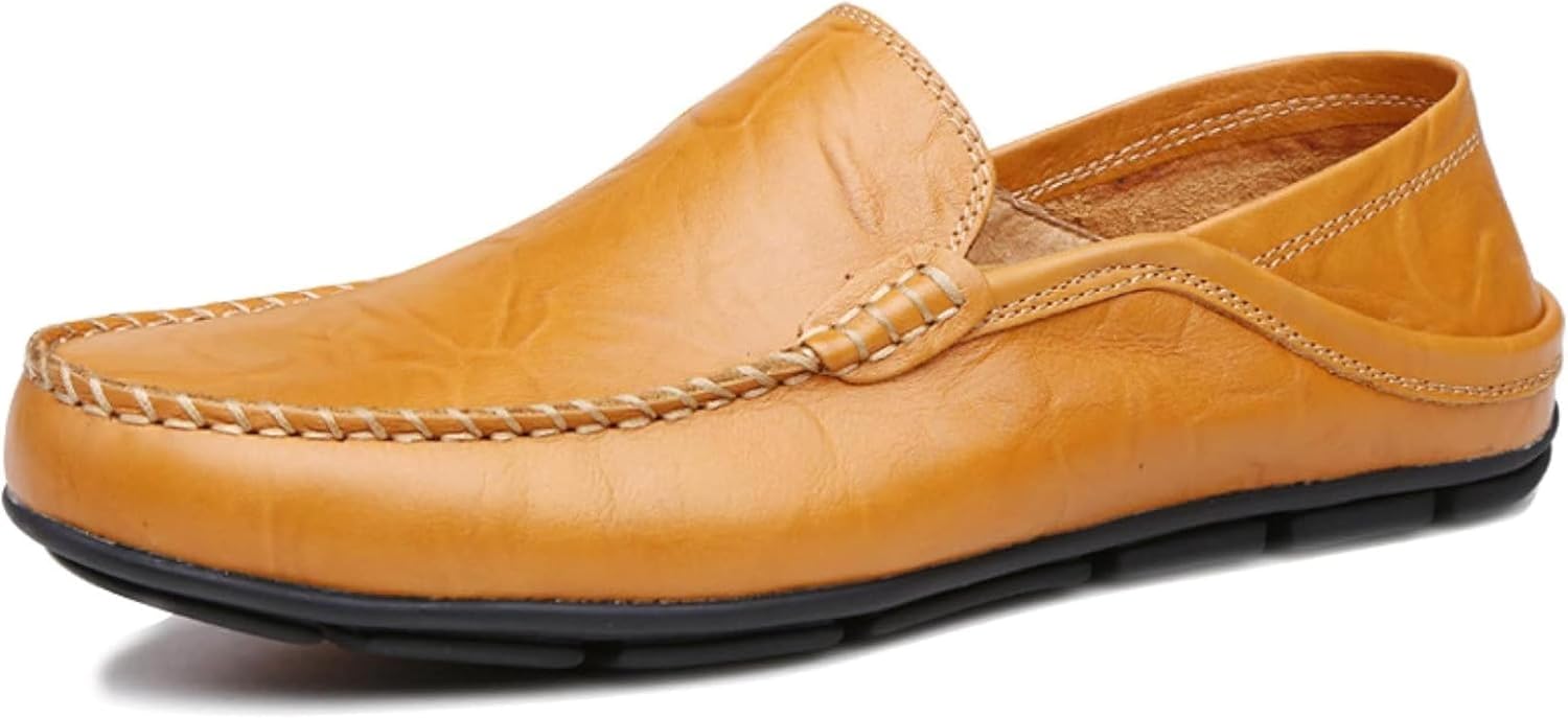 Мужские лоферы OXCOWNIU, слипоны из синтетической кожи, повседневная обувь Drivinny, легкие туфли, мужской стиль, желтый
Мужские лоферы OXCOWNIU, слипоны из синтетической кожи, повседневная обувь Drivinny, легкие туфли, мужской стиль, желтый