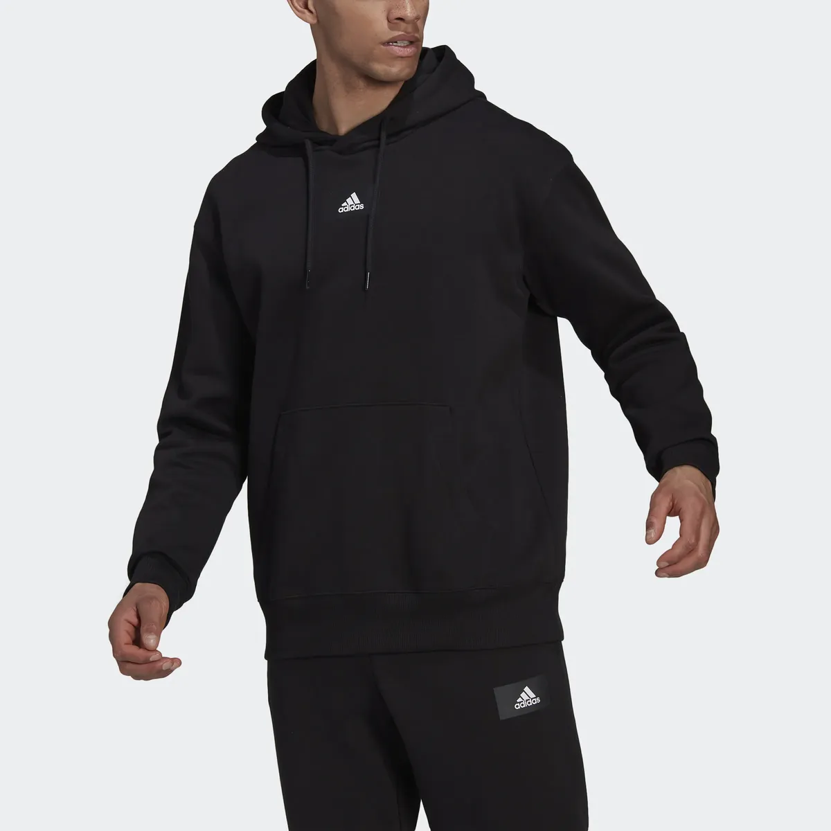 Толстовка Adidas Sportswear с капюшоном "ESSENTIALS FEELVIVID COTTON FLEECE DROP SHOULDER HOODIE", черный
Толстовка Adidas Sportswear с капюшоном "ESSENTIALS FEELVIVID COTTON FLEECE DROP SHOULDER HOODIE", черный