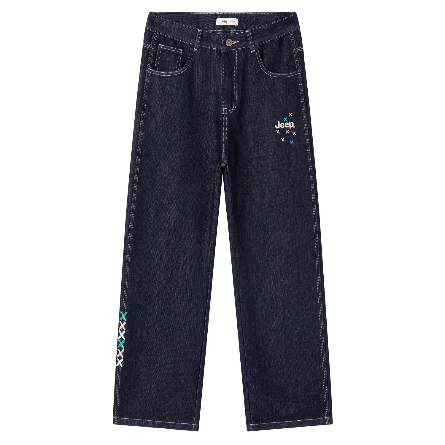 Jeep Джинсы Unisex P755MWNM57 Original Denim Blue Moderate Straight Fit
Jeep Джинсы Unisex P755MWNM57 Original Denim Blue Moderate Straight Fit