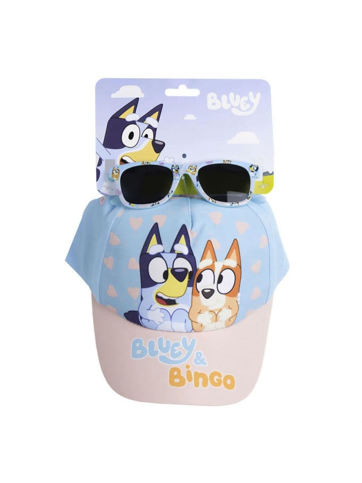 COFI 1453 Детский набор Bluey: кепка и солнцезащитные очки 51 см с защитой от УФ-излучения, разноцветные
COFI 1453 Детский набор Bluey: кепка и солнцезащитные очки 51 см с защитой от УФ-излучения, разноцветные