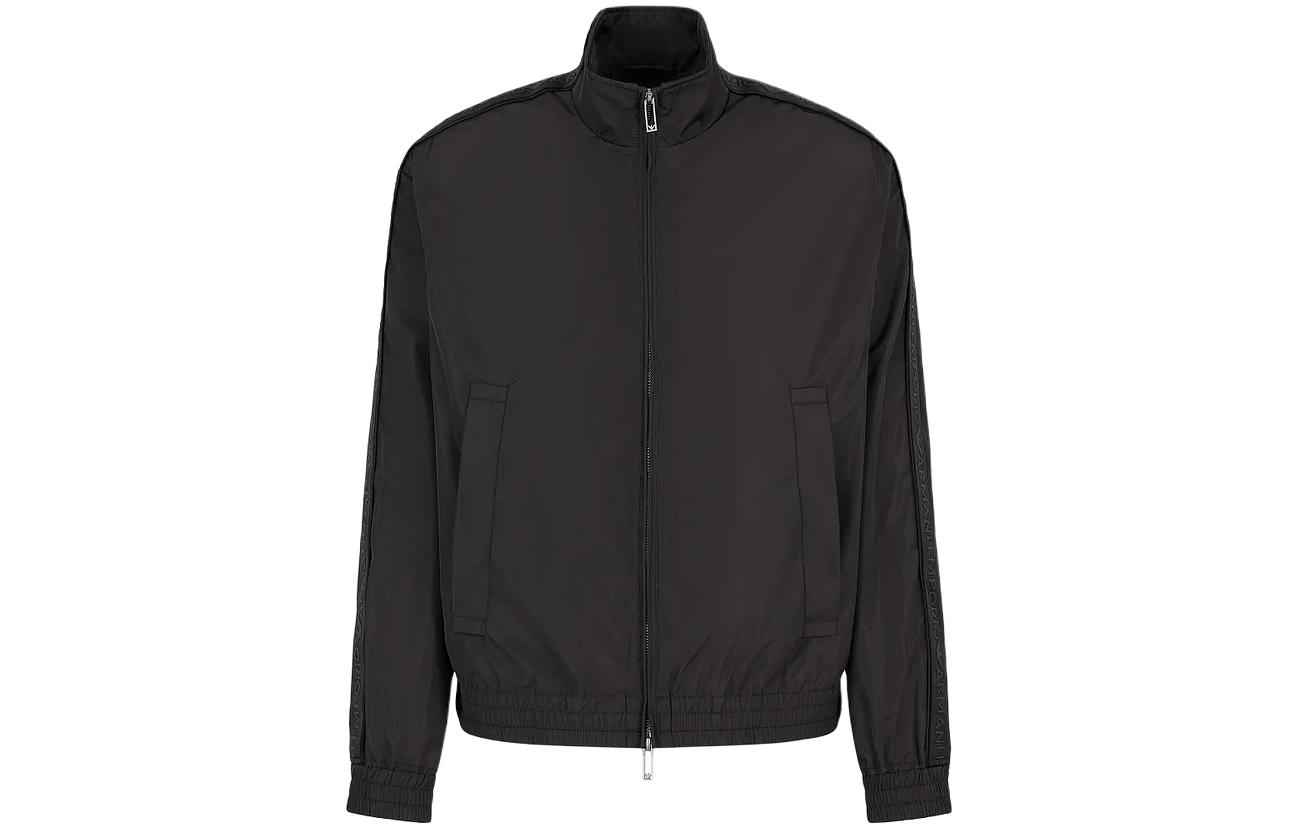 Полная молния Блузон из легкого нейлона с логотипной лентой EMPORIO ARMANI, черный
Полная молния Блузон из легкого нейлона с логотипной лентой EMPORIO ARMANI, черный
