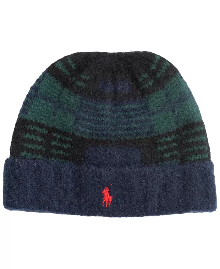 Мужская вязаная шапка Brushed Blackwatch Polo Ralph Lauren, черный
Мужская вязаная шапка Brushed Blackwatch Polo Ralph Lauren, черный
