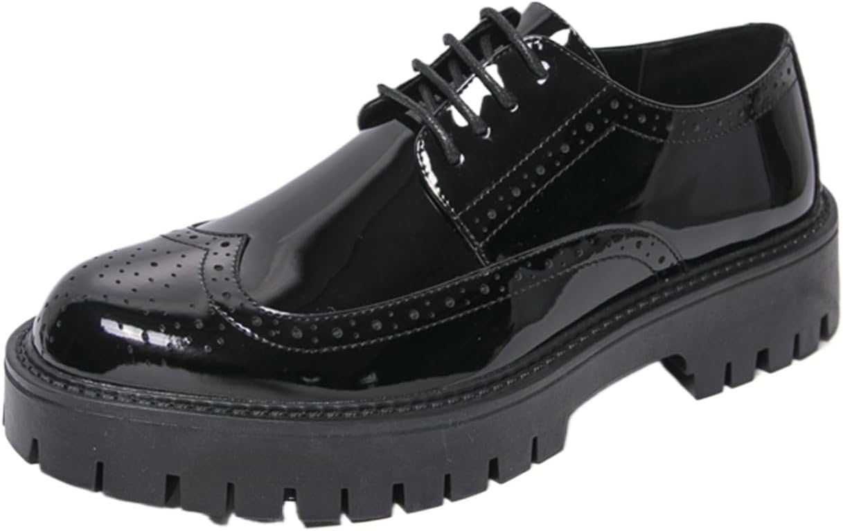 Мужские оксфорды дерби из лакированной кожи с круглым носком Tixewsjh, черный
Мужские оксфорды дерби из лакированной кожи с круглым носком Tixewsjh, черный