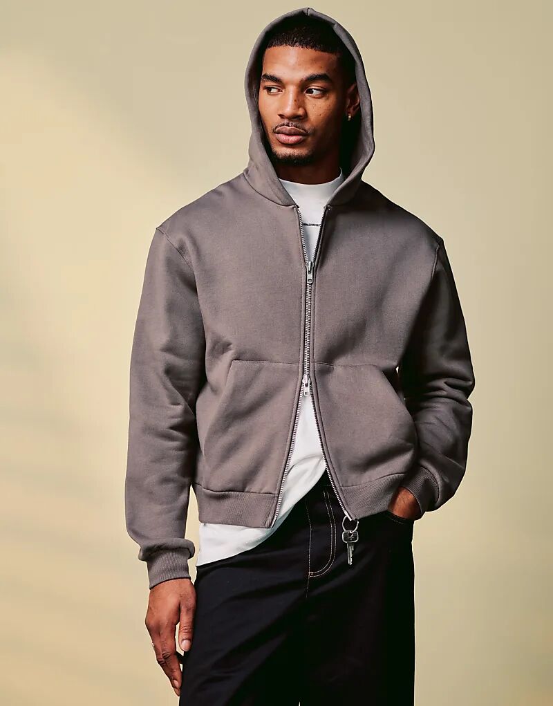 Толстовка свободного кроя премиум-класса с застежкой-молнией, плотностью 400 г/м², светло-коричневого цвета ASOS DESIGN
Толстовка свободного кроя премиум-класса с застежкой-молнией, плотностью 400 г/м², светло-коричневого цвета ASOS DESIGN