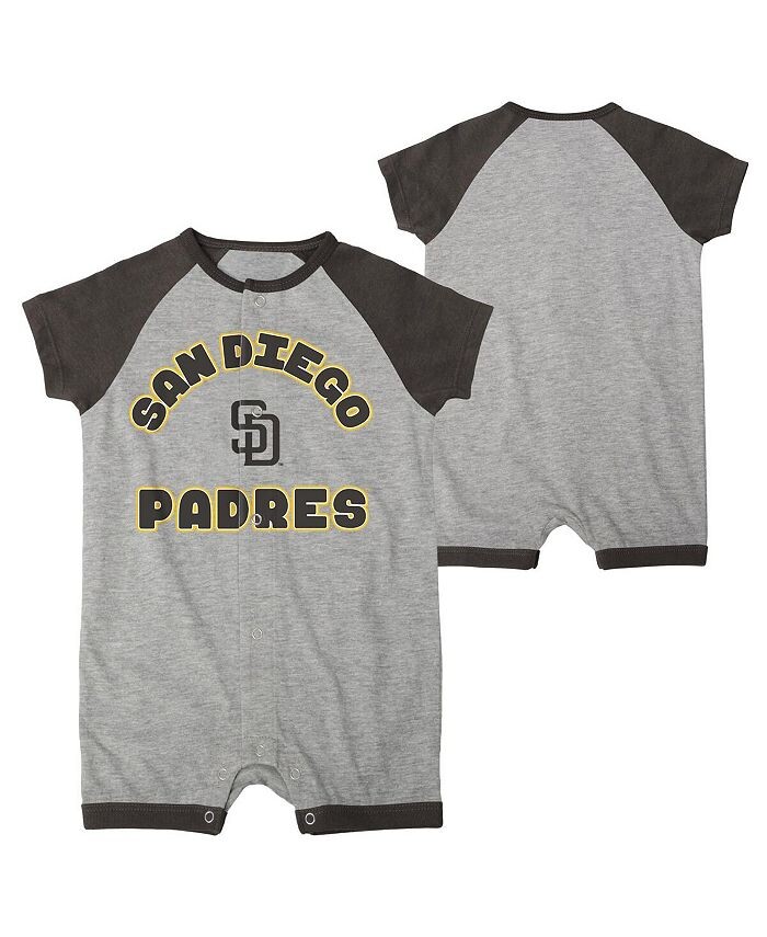Комбинезон с длинными кнопками и реглан для новорожденных Heather Grey San Diego Padres Extra Base Hit Outerstuff, серый
Комбинезон с длинными кнопками и реглан для новорожденных Heather Grey San Diego Padres Extra Base Hit Outerstuff, серый