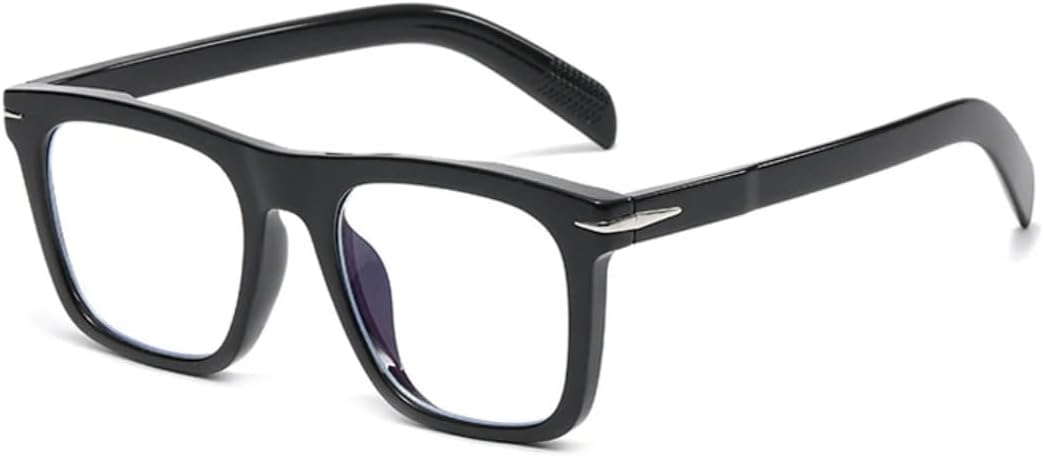 Ретро-солнцезащитные очки с квадратными заклепками для женщин, модные очки с защитой от УФ-излучения UV400, трендовые мужские очки с прозрачными линзами и градиентным зеркальным покрытием UATXTAU, Black Clear
Ретро-солнцезащитные очки с квадратными заклепками для женщин, модные очки с защитой от УФ-излучения UV400, трендовые мужские очки с прозрачными линзами и градиентным зеркальным покрытием UATXTAU, Black Clear