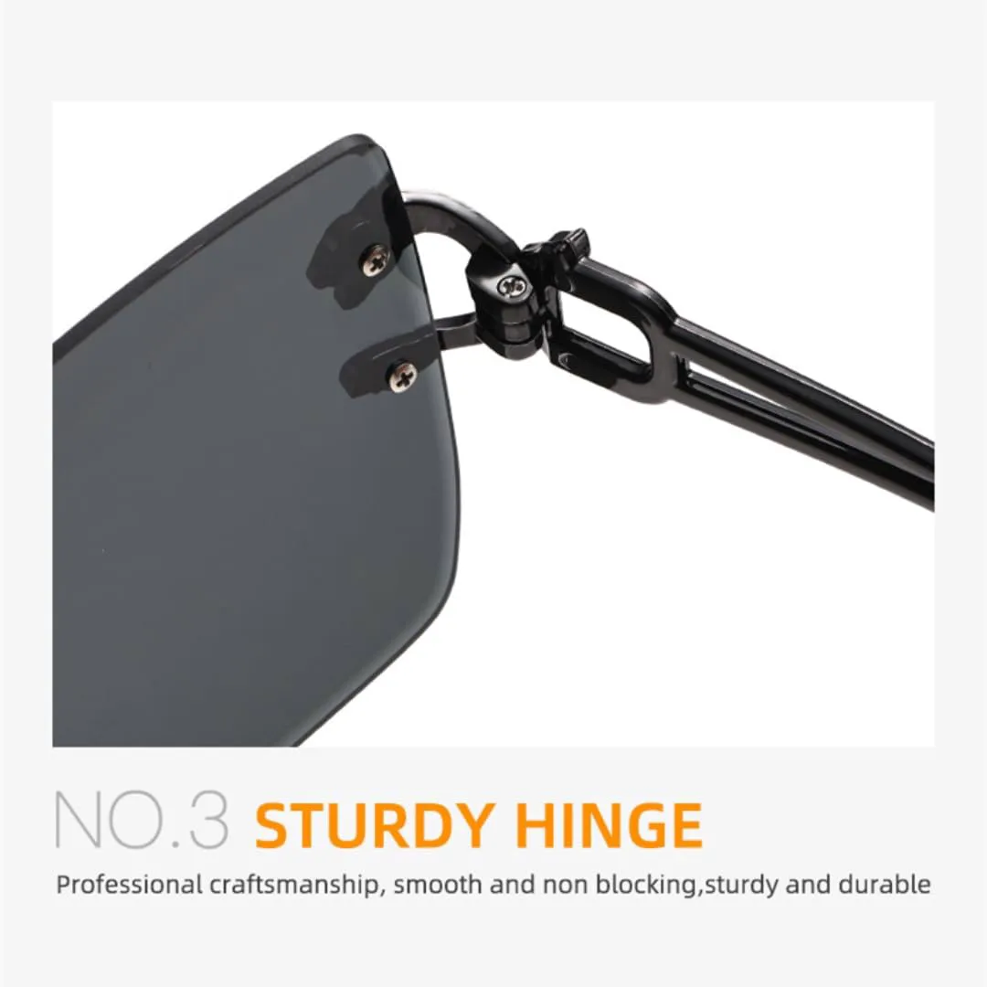 Очки без оправы с леопардовым принтом для женщин и мужчин, роскошные металлические, большого размера, с декоративным эффектом, для путешествий и вождения TVTBBVV, C6
Очки без оправы с леопардовым принтом для женщин и мужчин, роскошные металлические, большого размера, с декоративным эффектом, для путешествий и вождения TVTBBVV, C6