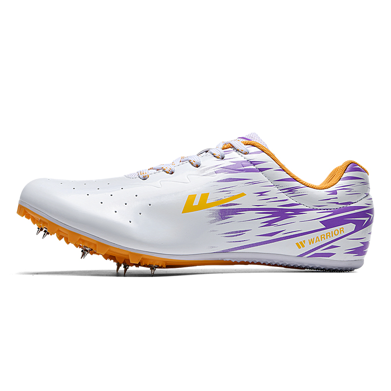 WARRIOR Антискользящие износостойкие низкие беговые шиповки унисекс бело-фиолетовые, цвет White Purple
WARRIOR Антискользящие износостойкие низкие беговые шиповки унисекс бело-фиолетовые, цвет White Purple