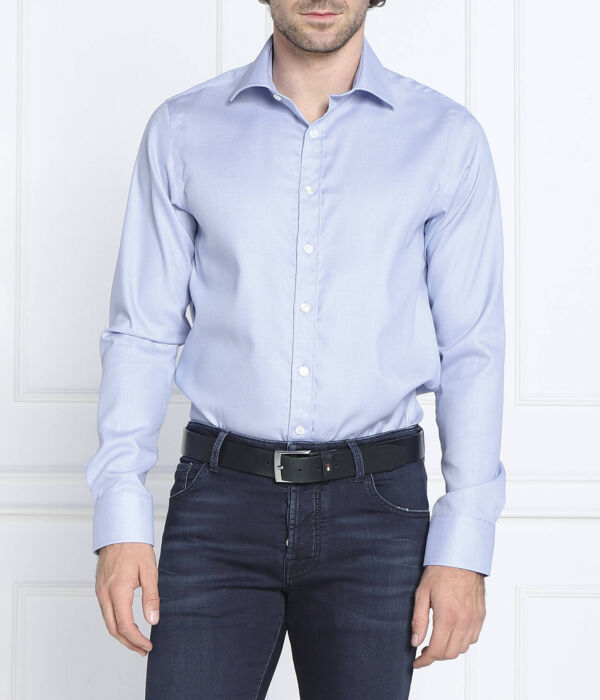 Рубашка мужская Oscar Jacobson классическая облегающего кроя, синий
Рубашка мужская Oscar Jacobson классическая облегающего кроя, синий