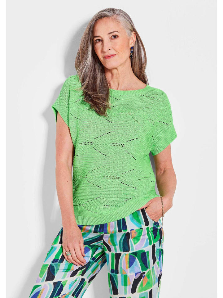 Вязаный свитер GOLDNER, светло-зеленый
Вязаный свитер GOLDNER, светло-зеленый