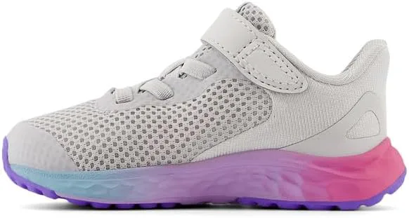 Детские кроссовки для бега New Balance Fresh Foam Arishi V4, серый/розовый/сиреневый
Детские кроссовки для бега New Balance Fresh Foam Arishi V4, серый/розовый/сиреневый