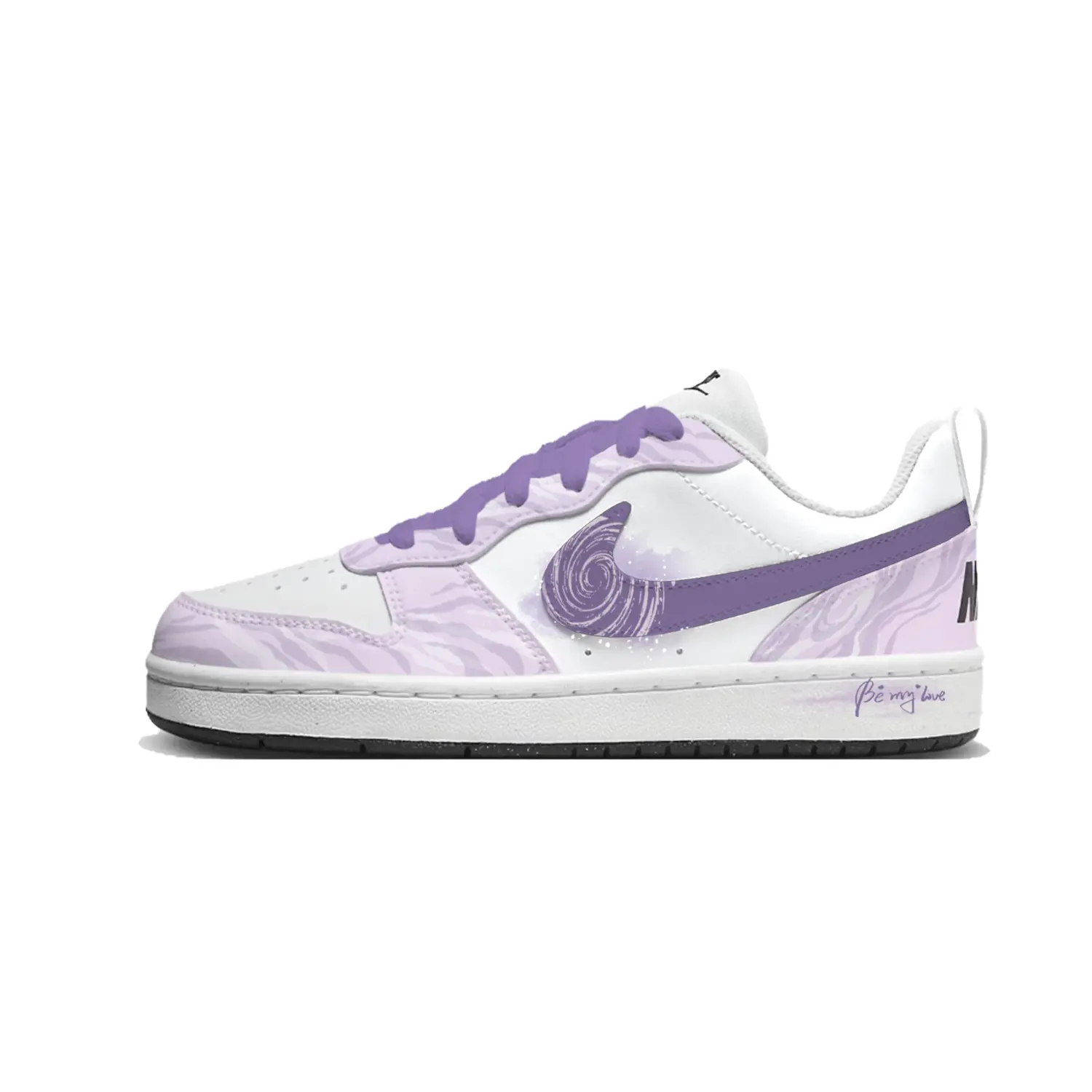Nike Кроссовки для скейтбординга Court Borough Misty Purple низкие детские, устойчивые к истиранию, белые для подростков
Nike Кроссовки для скейтбординга Court Borough Misty Purple низкие детские, устойчивые к истиранию, белые для подростков