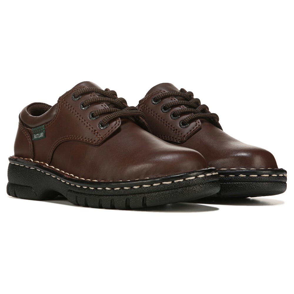 Детские оксфорды с простым мыском и однотонным узором Little/Big Kid Eastland, коричневый
Детские оксфорды с простым мыском и однотонным узором Little/Big Kid Eastland, коричневый