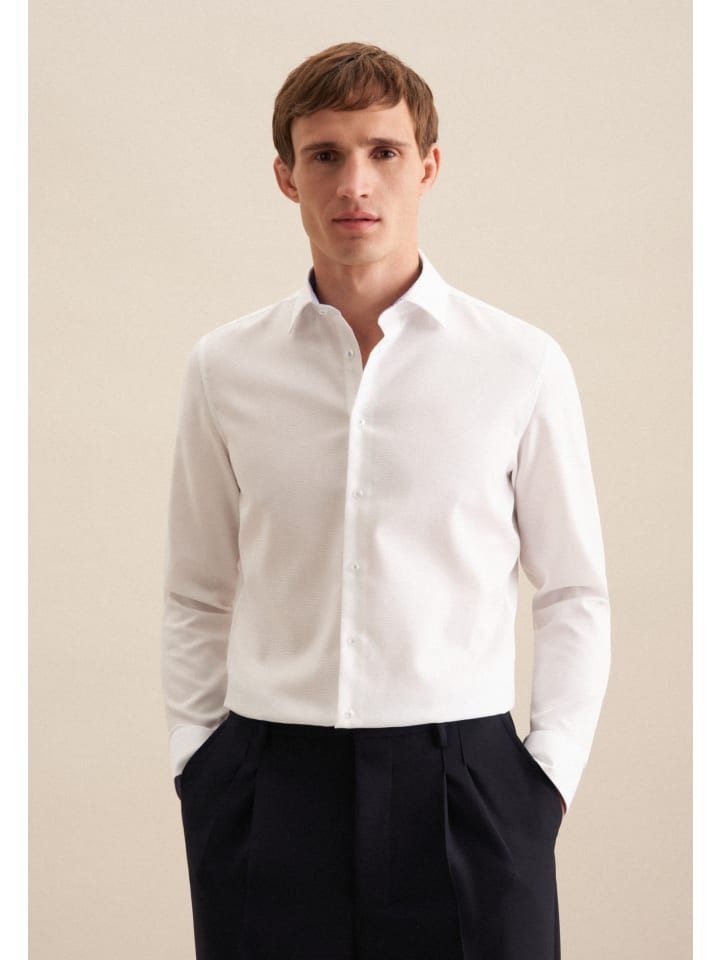 Рубашка Seidensticker, белый
Рубашка Seidensticker, белый