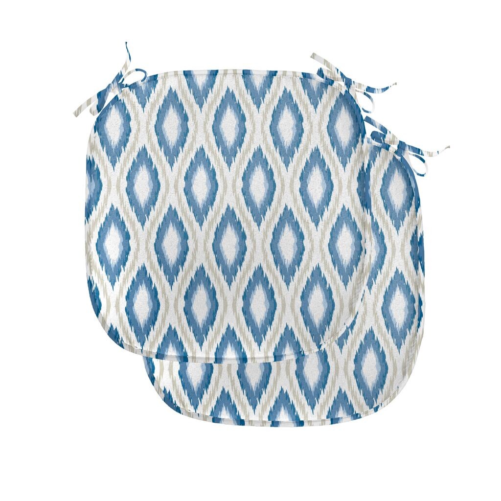 Подушки для обеденного стула ABAKUHAUS Ikat, овалы с водным геометрическим рисунком, декоративная водонепроницаемая подушка с ремнями для кухонных сидений, 40 см x 40 см — упаковка из 2 шт., синий, бежевый, белый
Подушки для обеденного стула ABAKUHAUS Ikat, овалы с водным геометрическим рисунком, декоративная водонепроницаемая подушка с ремнями для кухонных сидений, 40 см x 40 см — упаковка из 2 шт., синий, бежевый, белый