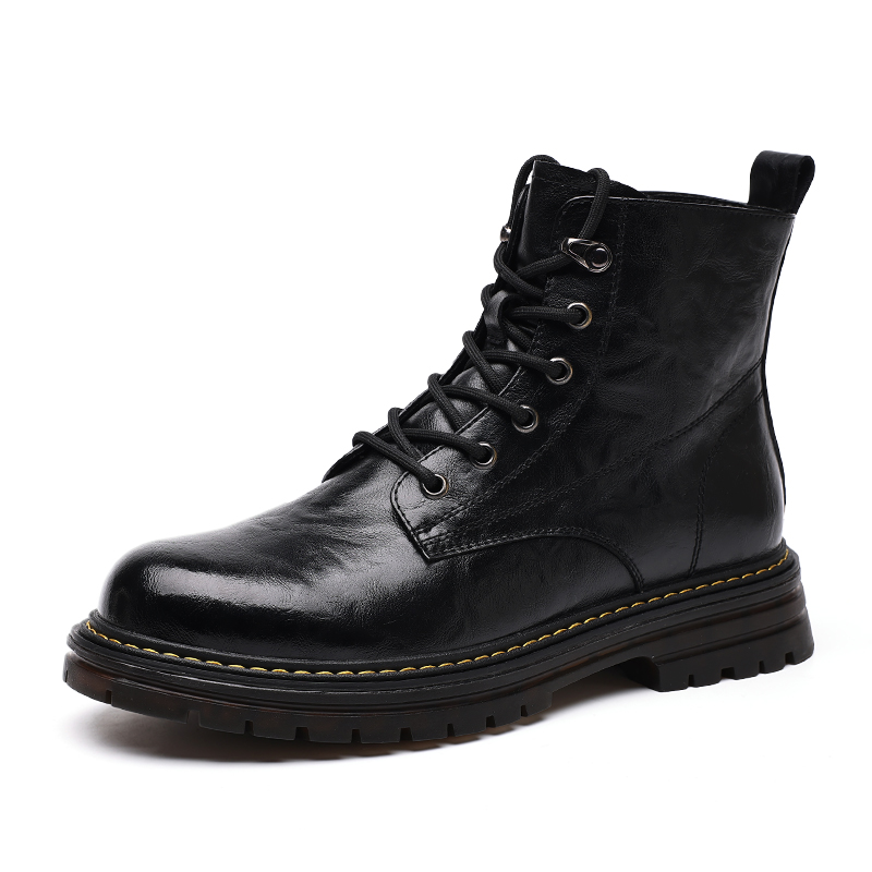 Devanro Короткие мужские ботинки Martin, черные
Devanro Короткие мужские ботинки Martin, черные