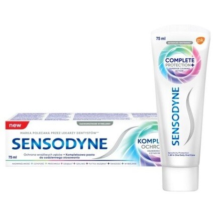 Зубная паста Sensodyne Полная защита 75 мл, Gsk
Зубная паста Sensodyne Полная защита 75 мл, Gsk