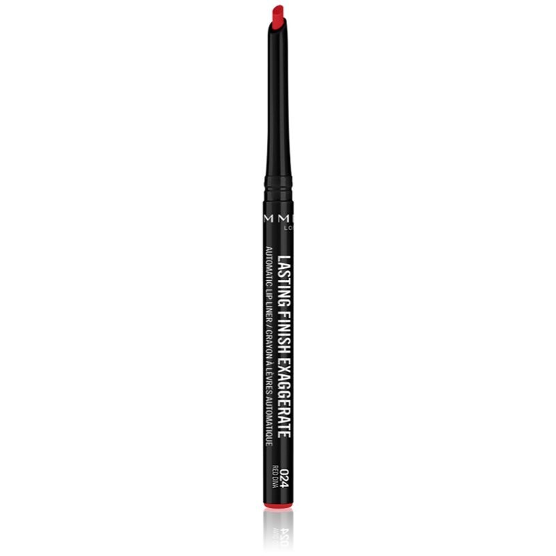 Rimmel Lasting Finish Exaggerate автоматический карандаш для губ оттенок 024 Red Diva 0,25 г
Rimmel Lasting Finish Exaggerate автоматический карандаш для губ оттенок 024 Red Diva 0,25 г