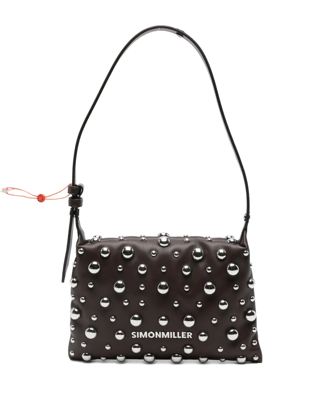 Сумка на плечо с заклепками Simon Miller, коричневый
Сумка на плечо с заклепками Simon Miller, коричневый