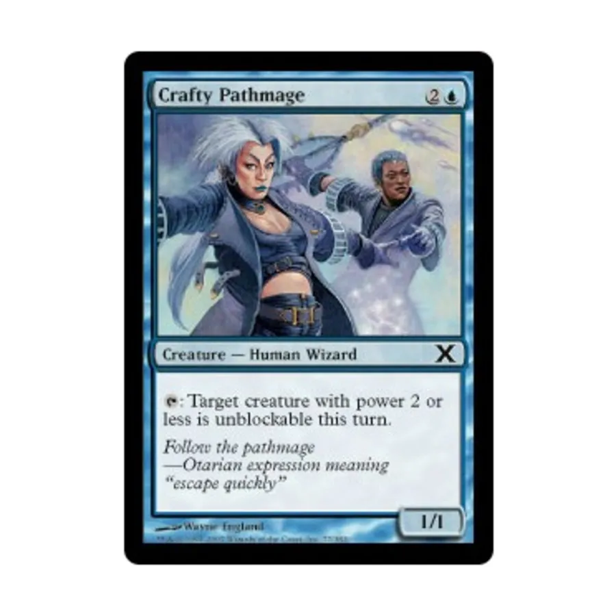 CCG Коварный маг пути (C) (фольга), MTG - 10th Edition
CCG Коварный маг пути (C) (фольга), MTG - 10th Edition