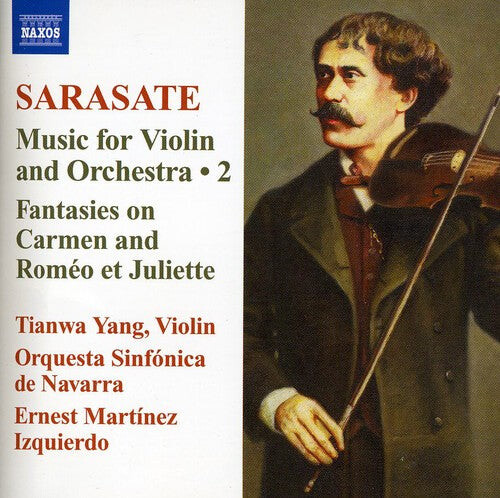 CD диск Sarasate / Yang / Orq Sinf De Navarra / Izquierdo: Sarasate 2: Music for Violin & Orchestra
CD диск Sarasate / Yang / Orq Sinf De Navarra / Izquierdo: Sarasate 2: Music for Violin & Orchestra