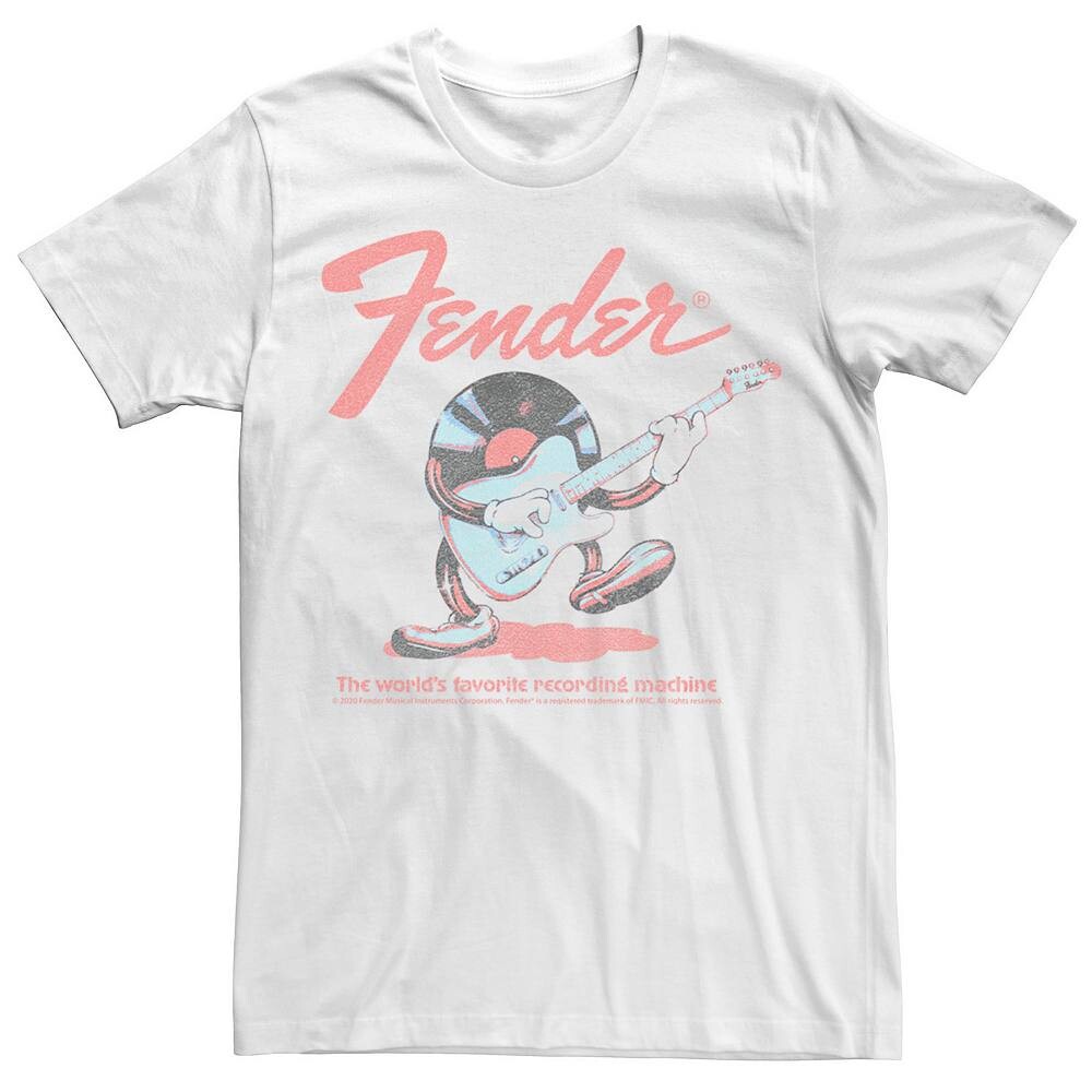 Мужская виниловая футболка-качалка Fender Licensed Character, белый
Мужская виниловая футболка-качалка Fender Licensed Character, белый