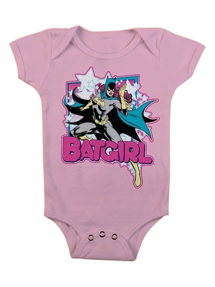 DC Comics Детский боди с короткими рукавами, розовый
DC Comics Детский боди с короткими рукавами, розовый