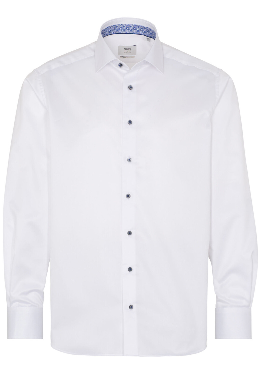 Рубашка Eterna Langarm Comfort Fit Gentle Shirt Twill, белый
Рубашка Eterna Langarm Comfort Fit Gentle Shirt Twill, белый