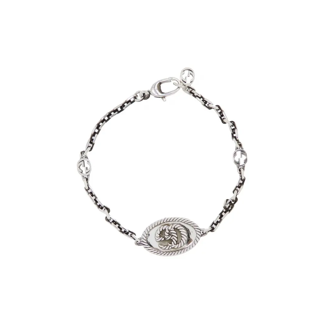 GUCCI Серебряный браслет 8.25" Double G
GUCCI Серебряный браслет 8.25" Double G