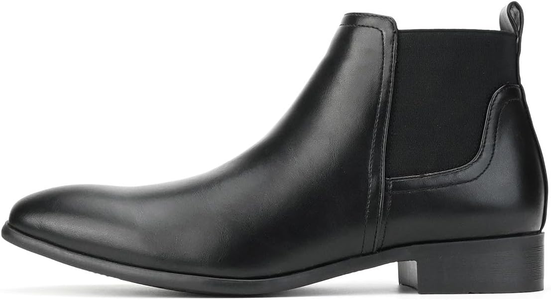 Мужские ботинки челси Santimon, классические кожаные замшевые ботинки без шнурков, для работы, свадьбы, офиса, официальных мероприятий и повседневной носки, ботильоны, черный
Мужские ботинки челси Santimon, классические кожаные замшевые ботинки без шнурков, для работы, свадьбы, офиса, официальных мероприятий и повседневной носки, ботильоны, черный