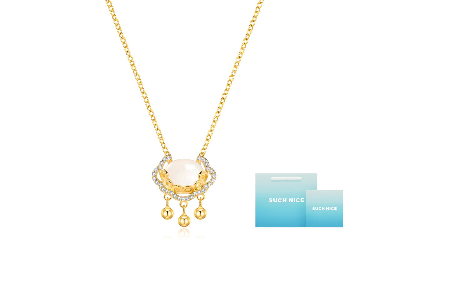 SUCH NICE Серебряное колье S925 для женщин
SUCH NICE Серебряное колье S925 для женщин