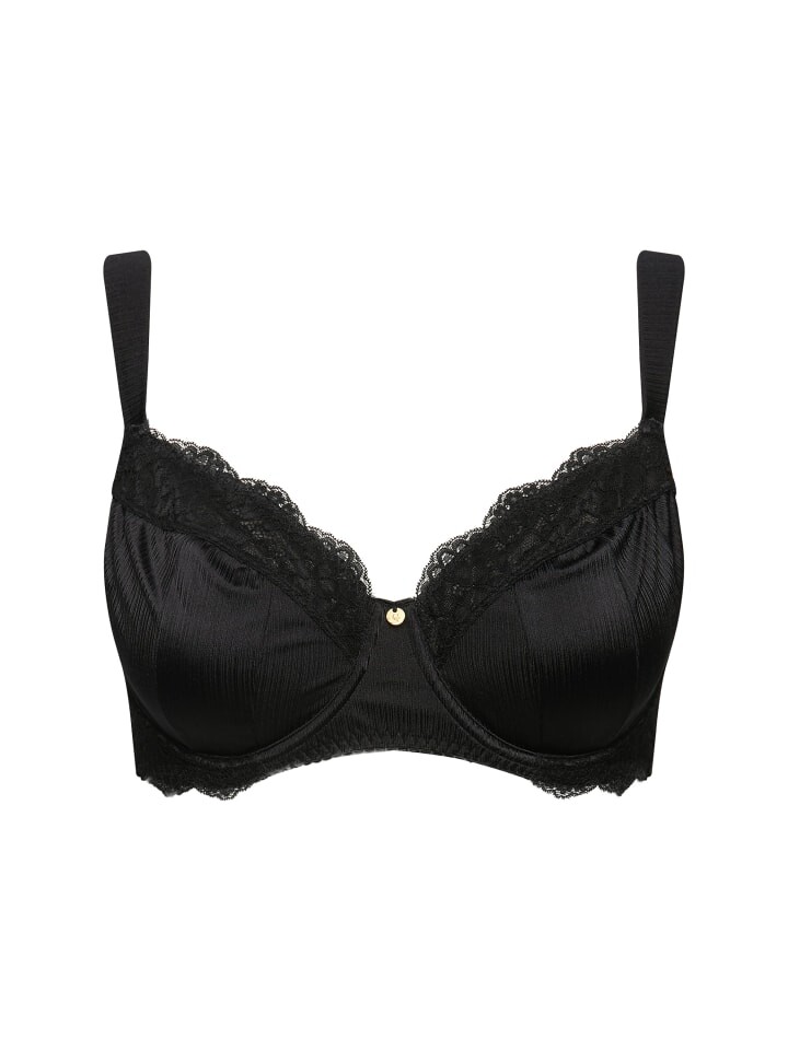 Бюстгальтер на косточках Ulla Popken, черный
Бюстгальтер на косточках Ulla Popken, черный