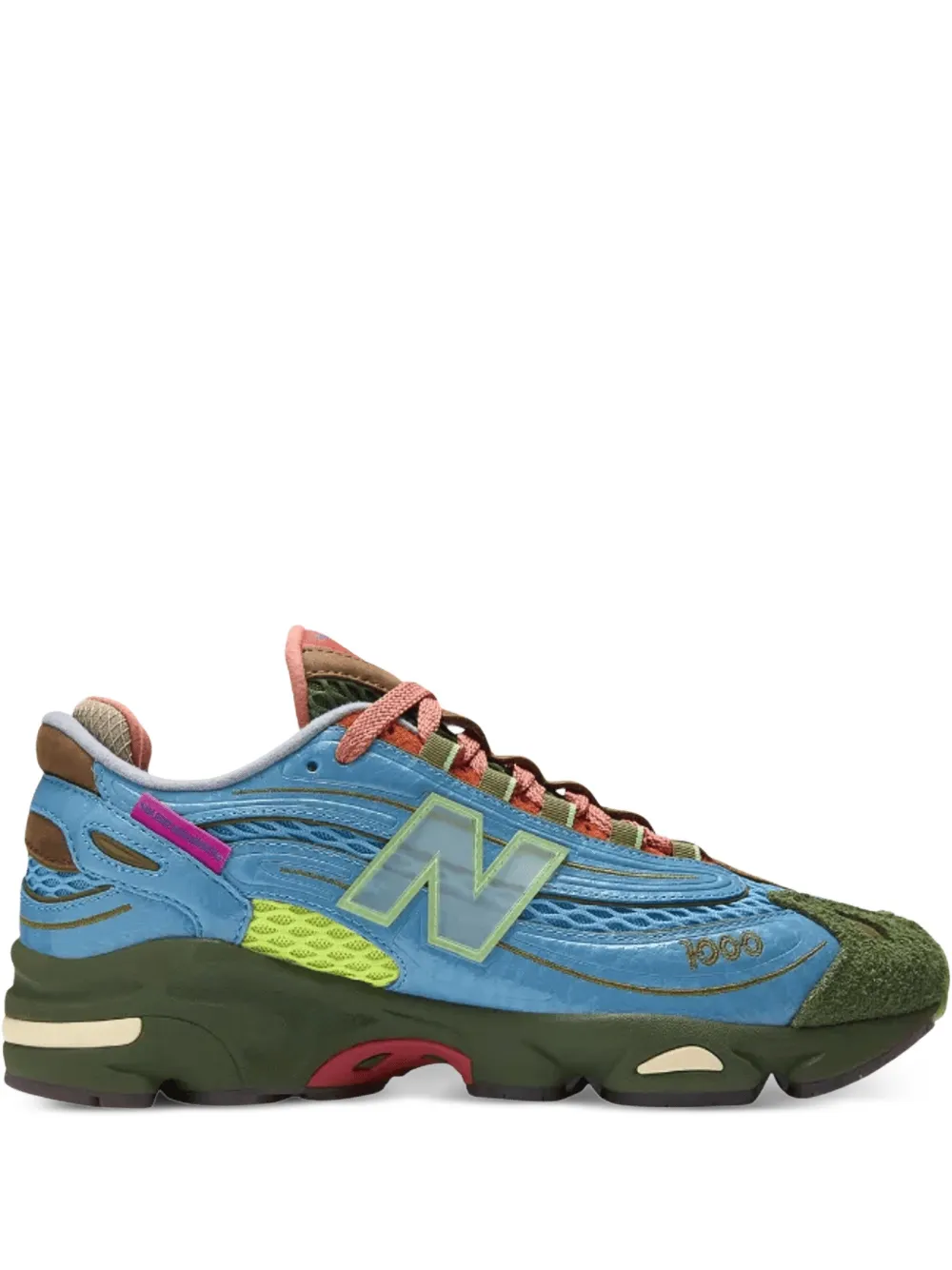 Кроссовки 1000 из коллаборации с Salehe Bembury NEW BALANCE, синий
Кроссовки 1000 из коллаборации с Salehe Bembury NEW BALANCE, синий