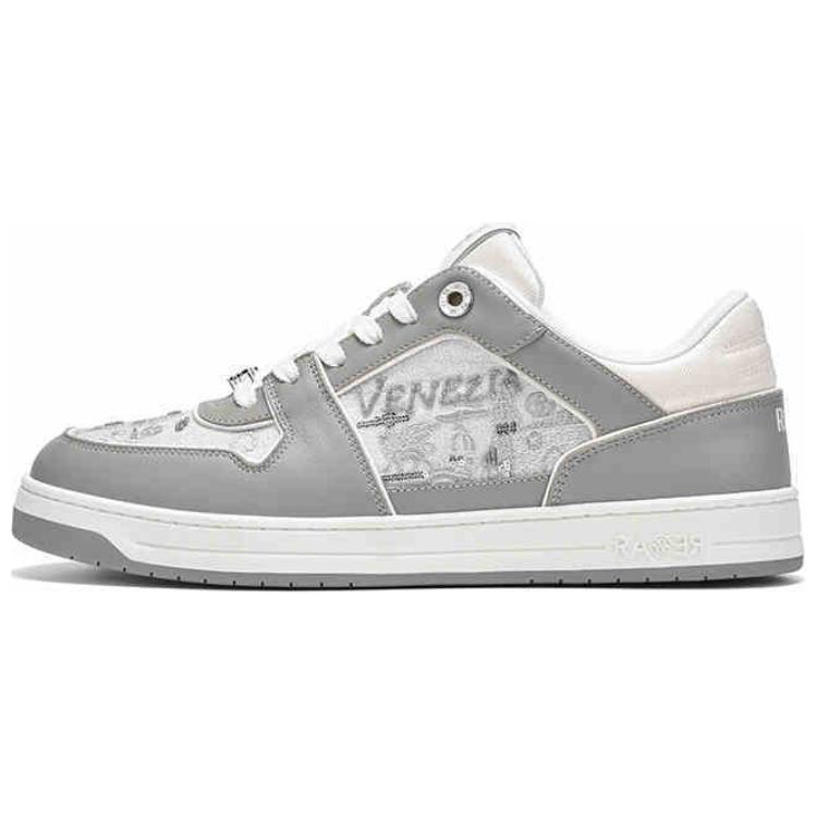 RARE Низкие кроссовки для скейтбординга RICH Collection, мужские, серо-белые
RARE Низкие кроссовки для скейтбординга RICH Collection, мужские, серо-белые