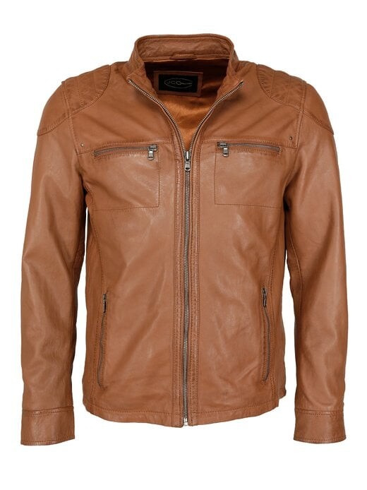 Кожаный пиджак Jcc, коричневый
Кожаный пиджак Jcc, коричневый