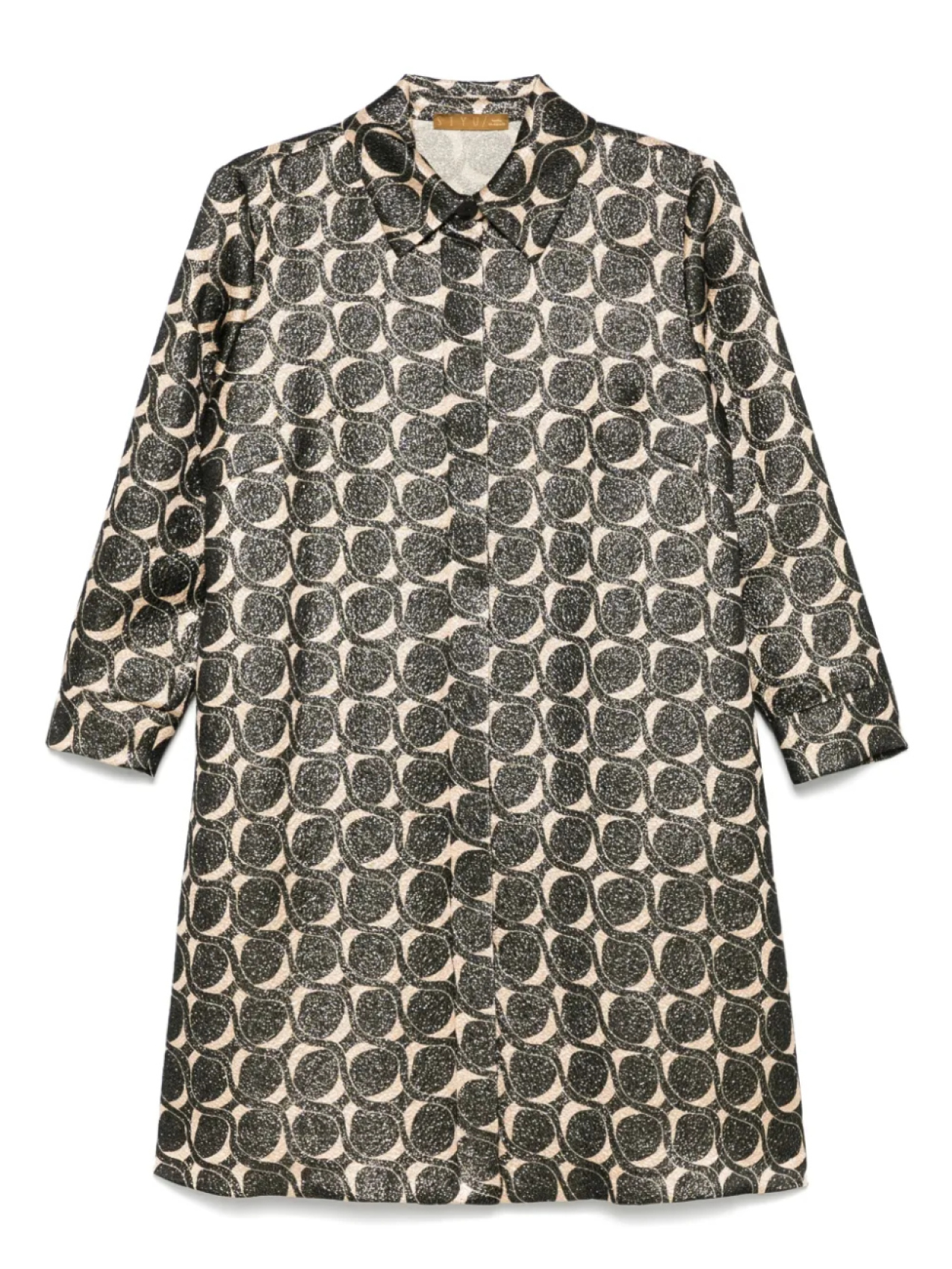 Пальто с геометрическим принтом Siyu, нейтральный
Пальто с геометрическим принтом Siyu, нейтральный