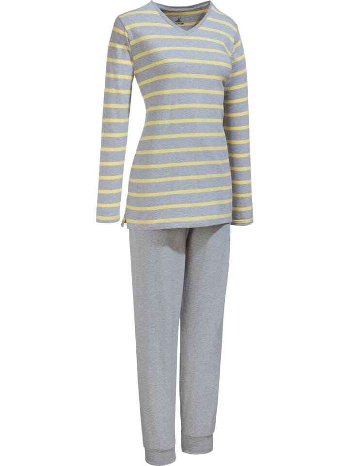 Ночное белье Erwin Müller, цвет hellgrau meliert/gelb
Ночное белье Erwin Müller, цвет hellgrau meliert/gelb