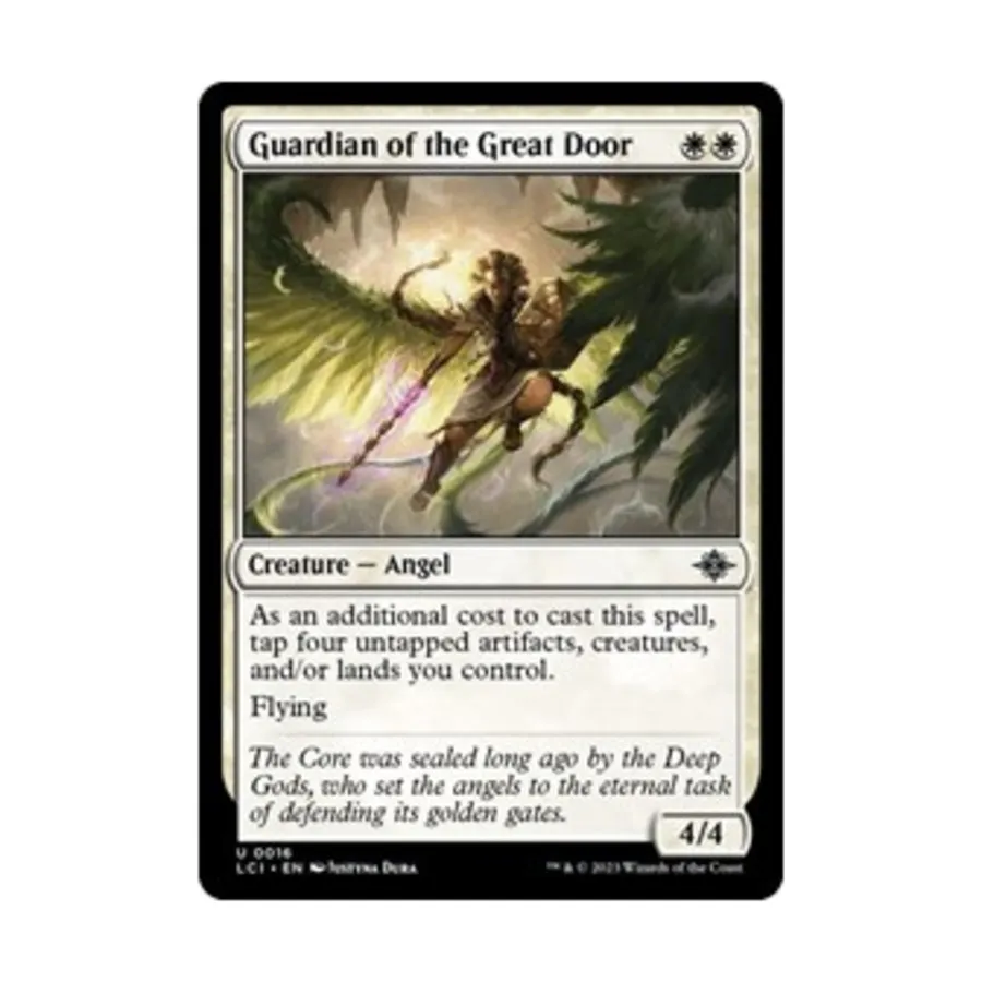 CCG Страж Великой Двери (U), MTG - The Lost Caverns of Ixalan
CCG Страж Великой Двери (U), MTG - The Lost Caverns of Ixalan