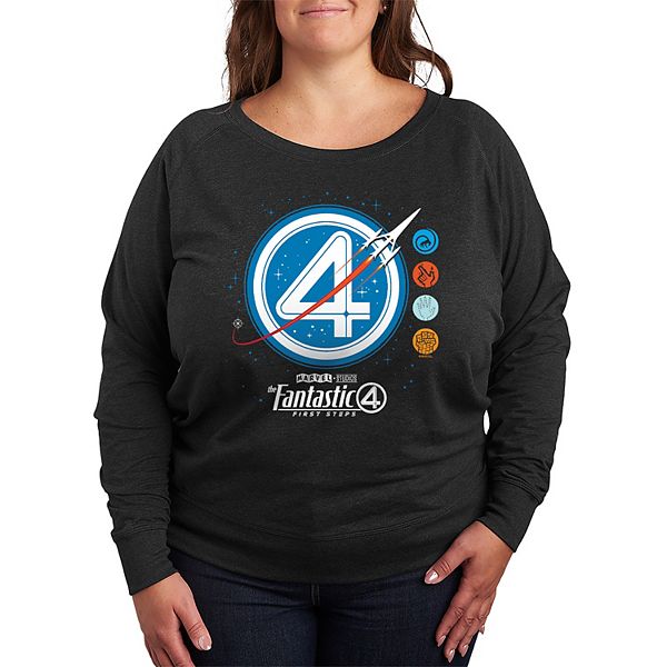 Футболка с длинным рукавом French Terry Plus Size The Fantastic Four First Steps Rocket Marvel
Футболка с длинным рукавом French Terry Plus Size The Fantastic Four First Steps Rocket Marvel